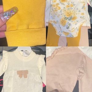 Two Baby Girl Outfits Brand New